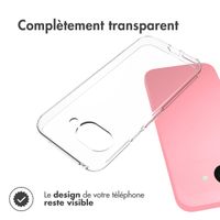 Accezz Coque Clear Google Pixel 9a - Transparent