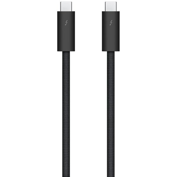 Apple ﻿Thunderbolt 3 Pro Cable - Câble de charge pour MacBooks - 2 mètres - Noir