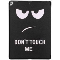 imoshion Coque tablette Design Trifold Apple iPad Pro 12.9 (2017) / Pro 12.9 (2015) - Don't touch