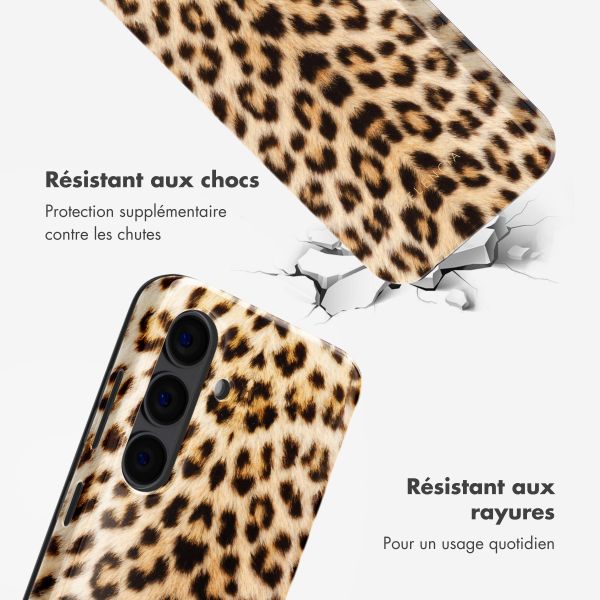 Selencia Coque arrière Vivid Samsung Galaxy S24 - Wild Leo