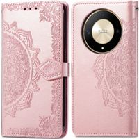 imoshion Etui de télephone Mandala Honor Magic 6 Lite - Rose Doré