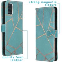 imoshion Coque silicone design Samsung Galaxy A51 - Blue Graphic