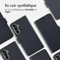 Accezz Étui de téléphone portefeuille Wallet Samsung Galaxy A16 5G - Noir