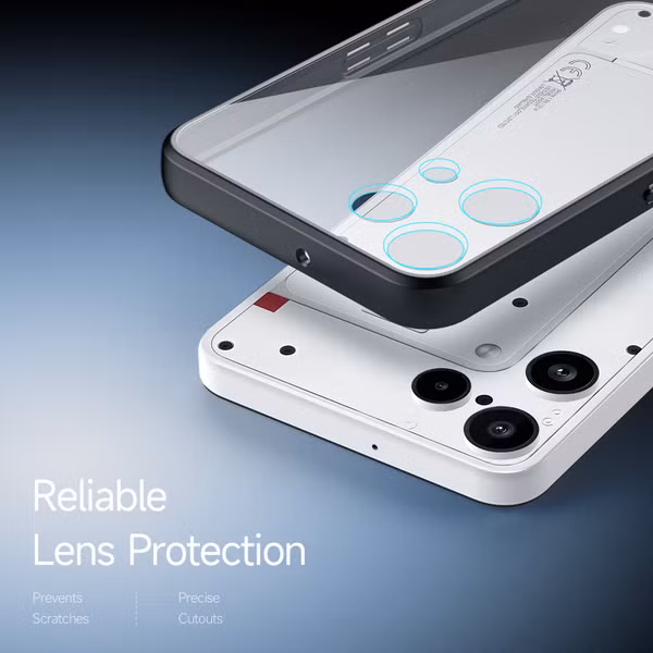 Dux Ducis Coque arrière Aimo Nothing Phone (3a) Lite - Transparent