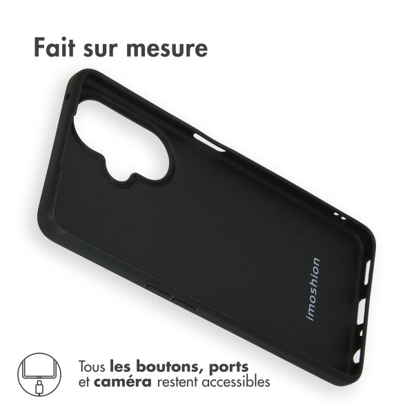 imoshion Coque Couleur OnePlus Nord CE 3 Lite (5G) - Noir