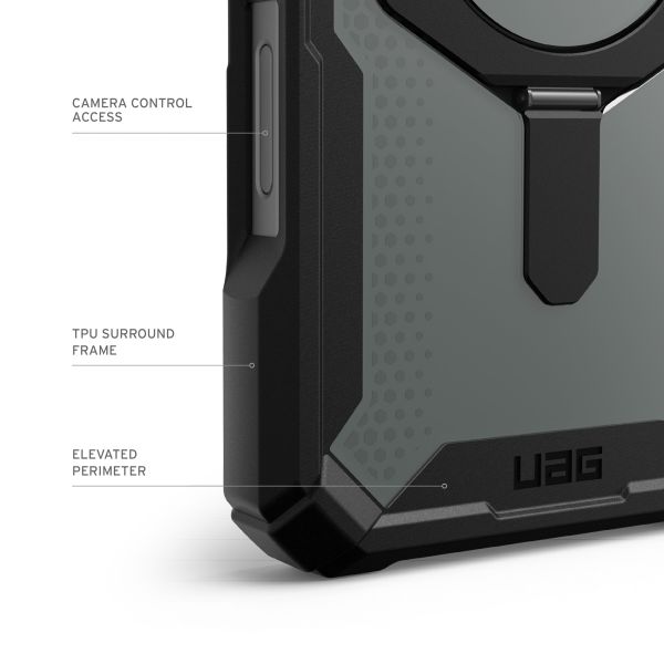 UAG Coque Plasma XTE MagSafe iPhone 16 Pro - Black / Orange