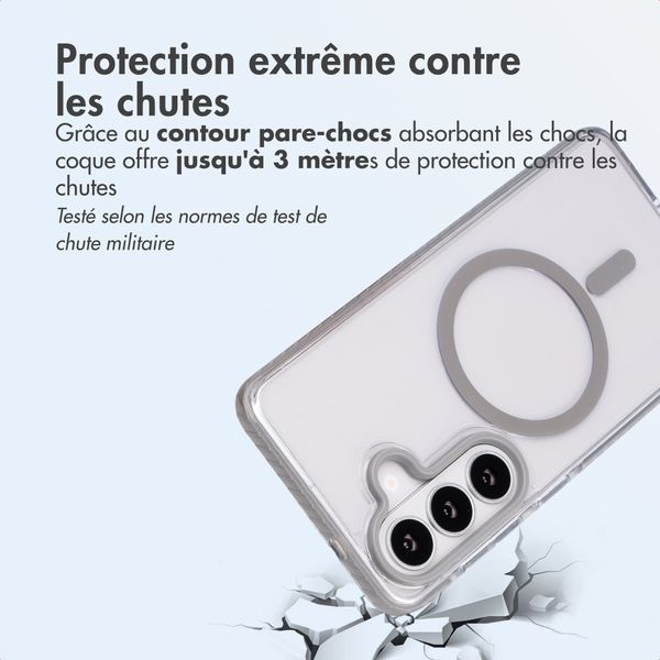 imoshion Coque Combat MagSafe Samsung Galaxy S26 Plus - Gris