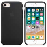 Apple Coque en silicone Apple iPhone SE (2022 / 2020) / 8 / 7 - Noir
