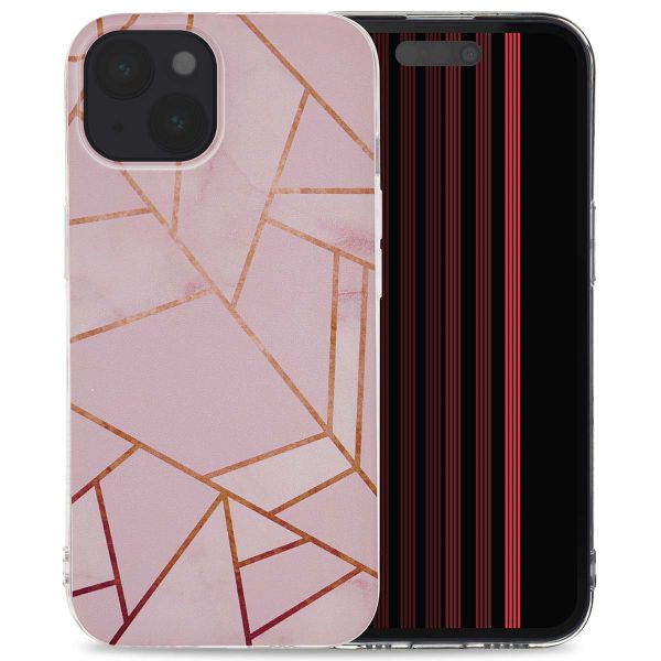 imoshion Coque Design iPhone 15 - Pink Graphic