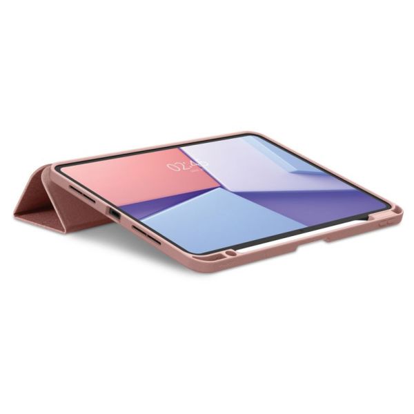 Spigen Coque tablette Urban Fit iPad Pro 11 (2024) M4 - Rose Dorée