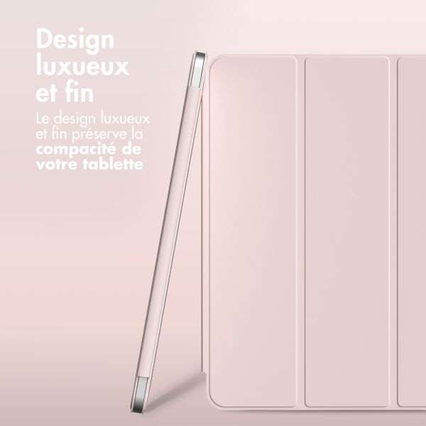 imoshion Magnetic etui de téléphone portefeuille iPad Air 11 pouces (2024) M2 / Air 5 (2022) / Air 4 (2020) - Rose