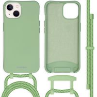 imoshion Coque de couleur avec cordon amovible Apple iPhone 13 - Vert