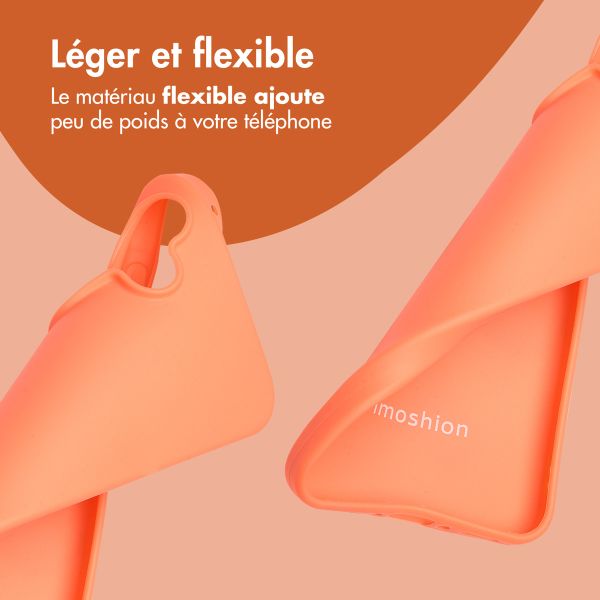 imoshion Coque Couleur Samsung Galaxy A36 / A56 - Apricot Crush Orange