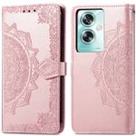 imoshion Etui de téléphone portefeuille Mandala Oppo A79 - Rose Dorée