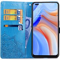 imoshion Etui de téléphone portefeuille Mandala Oppo Reno4 5G