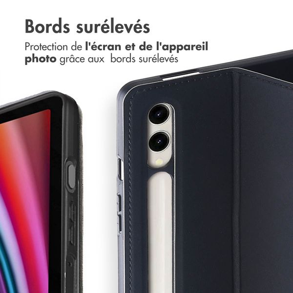 Accezz Coque tablette Classic Samsung Galaxy Tab S10 Plus / Tab S9 FE Plus / Tab S9 Plus - Noir