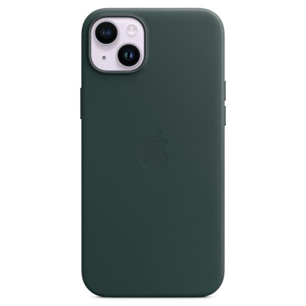 Apple Coque Leather MagSafe iPhone 14 Plus - Forest Green