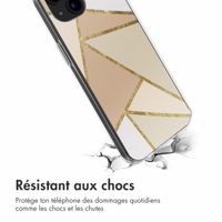 imoshion Coque design pour iPhone 13 - Graphic Beige