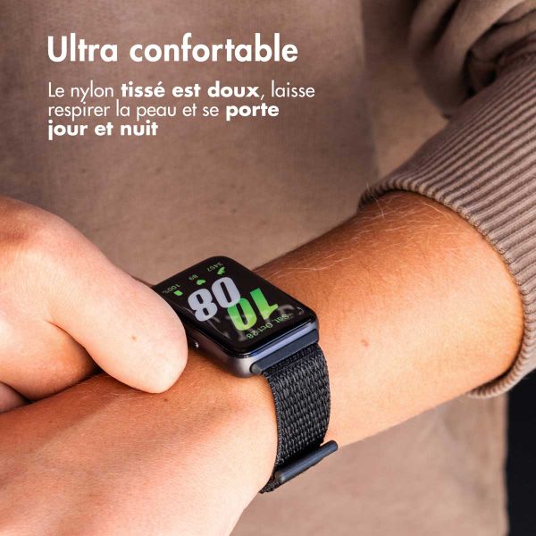 imoshion Bracelet en nylon Samsung Galaxy Fit 3 - Noir