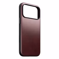 Nomad Coque Modern Horween Leather Apple iPhone 17 Pro Max - Burgundy