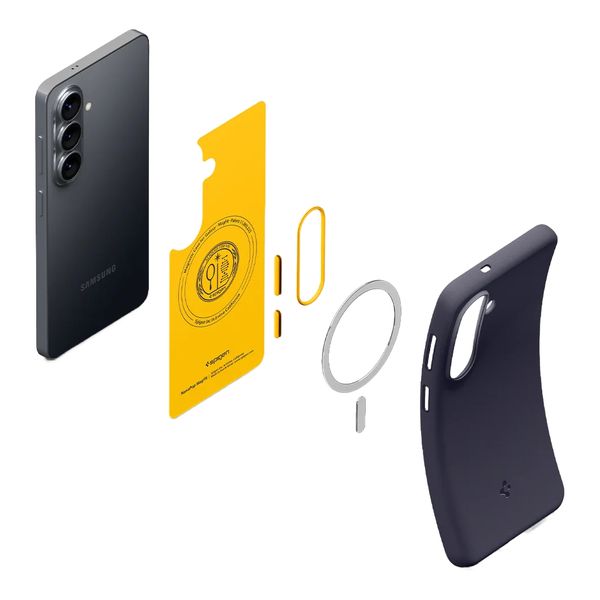 Spigen Coque Nano Pop MagFit Samsung Galaxy S26 - Blueberry Navy