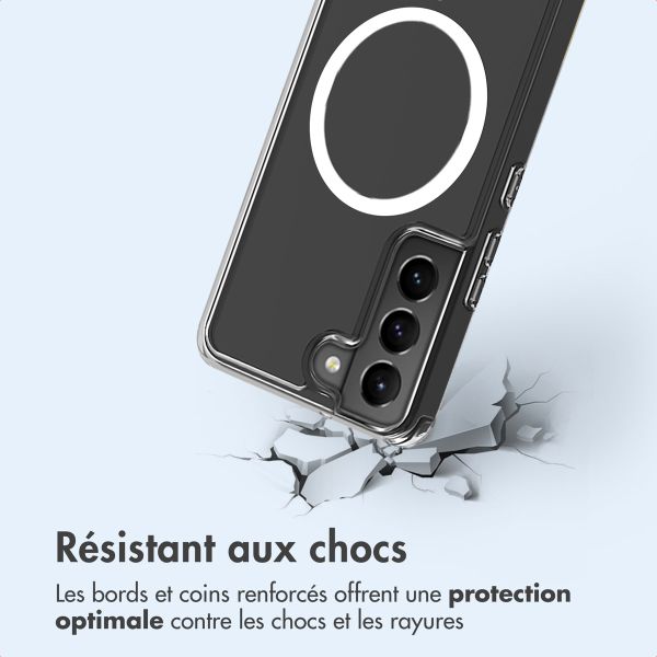 imoshion Coque arrière de protection avec MagSafe Samsung Galaxy S22 - Transparent