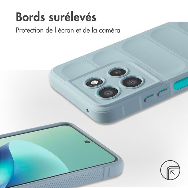 imoshion EasyGrip Backcover Motorola Moto G57 Power - Bleu clair