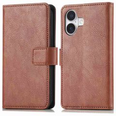 imoshion Étui de télephone portefeuille Apple iPhone 16 - Marron