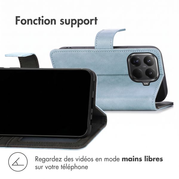 imoshion Étui de télephone portefeuille de luxe Xiaomi 17T - Bleu clair