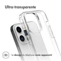Accezz Coque Xtreme Impact Apple iPhone 14 Pro - Transparent