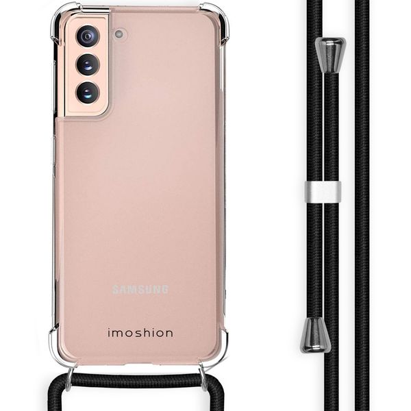 imoshion Coque avec dragonne Samsung Galaxy S21 - Noir