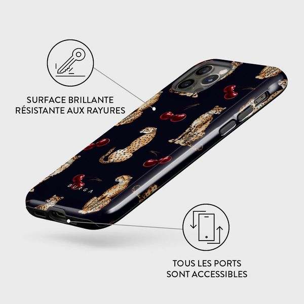 Burga Coque Tough MagSafe Apple iPhone 12 (Pro) - Cougar