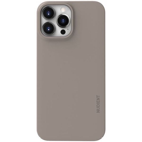 Nudient Coque Thin iPhone 13 Pro Max - Clay Beige