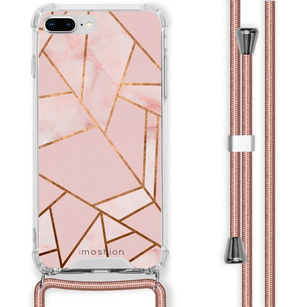 imoshion Coque Design avec cordon iPhone 8 Plus / 7 Plus - Pink Graphic