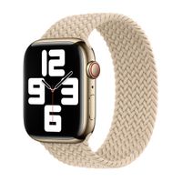 Apple Bracelet Solo tressé Apple Watch | 44/45/46/49 mm - Taille 11 - Beige