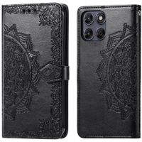 imoshion Etui de télephone Mandala Motorola Moto G77 - Noir