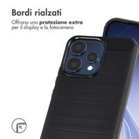 imoshion Coque Brushed Oppo Reno15 F (5G) - Noir