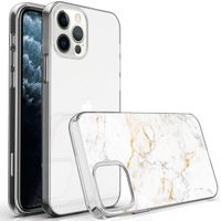 imoshion Coque Design iPhone 12 (Pro) - White Marble