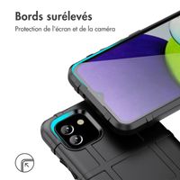 imoshion Coque Arrière Rugged Shield Samsung Galaxy A03 - Noir