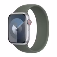 Apple Bracelet Boucle unique en Silicone Apple Watch | 38/40/41/42 mm - Taille 3 - Cypress
