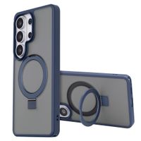 Accezz Coque Ring Stand avec MagSafe Samsung Galaxy S26 Ultra - Bleu