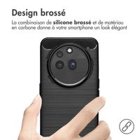imoshion Coque Brushed Nothing Phone (3a) Pro - Noir