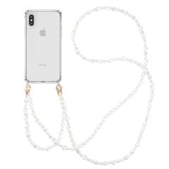 imoshion Coque avec dragonne + bracelet iPhone X / Xs - Perles Cœurs