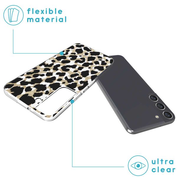 imoshion Coque Design Samsung Galaxy S22 Plus - Leopard