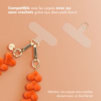 Selencia Lova Dragonne Cœur - Orange