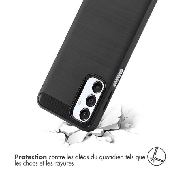 imoshion Coque Brushed Samsung Galaxy A16 - Noir