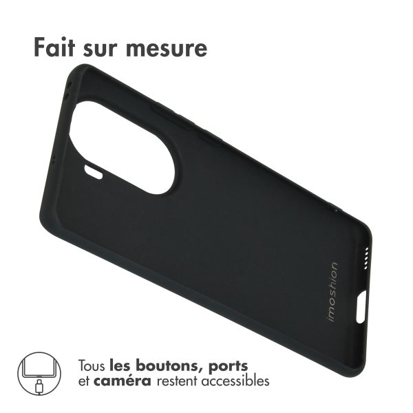 imoshion Coque Couleur Oppo Reno 11 - Noir