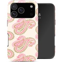 Selencia Coque arrière Vivid avec MagSafe Apple iPhone 17 Pro - Paisley Blush