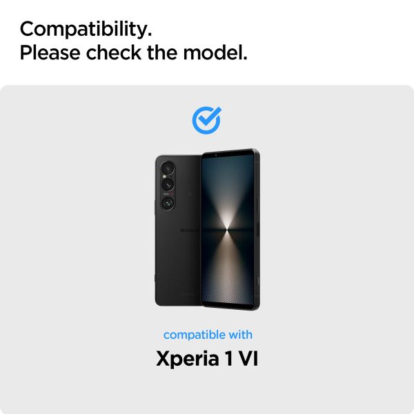 Spigen Protection d'écran en verre trempé GLAStR Fit 2 Paquets + Applicator Sony Xperia 1 VI