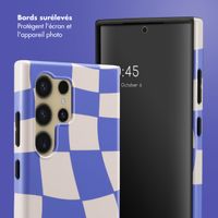 Selencia Coque arrière Vivid Samsung Galaxy S24 Ultra - Groovy Sapphire Blue